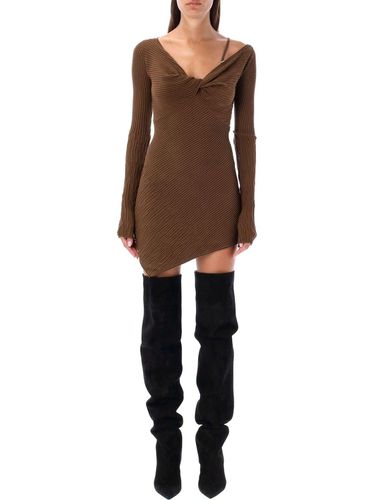 Desai Asymmetric Single Shoulder Strapped Mini Dress - The Attico - Modalova