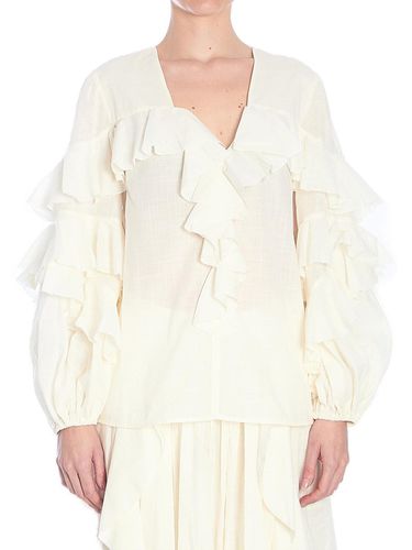 Ruffled Puff-sleeved Blouse - Zimmermann - Modalova