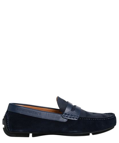 Emporio Armani Leather Loafers - Emporio Armani - Modalova