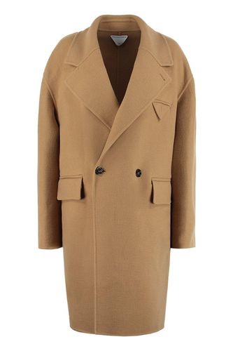 Double-breasted Mid Length Coat - Bottega Veneta - Modalova