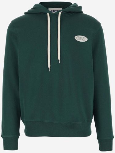 Autry Logo Cotton Hoodie - Autry - Modalova