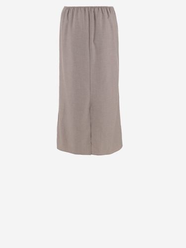 Carven Stretch Wool Blend Skirt - Carven - Modalova