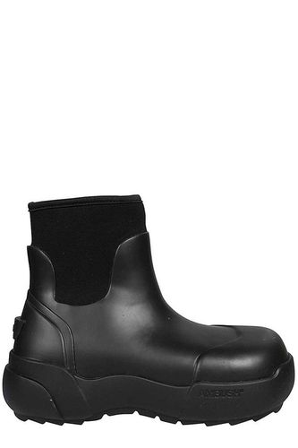 Square-toe Chunky Sole Ankle Boots - AMBUSH - Modalova