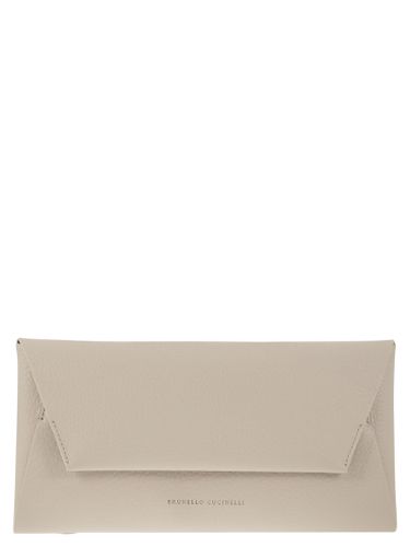 Leather Cross-body Bag - Brunello Cucinelli - Modalova