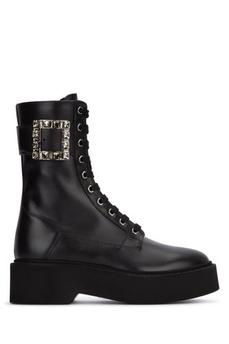 Viv Rangers High Stra Lace-up Boot - Roger Vivier - Modalova