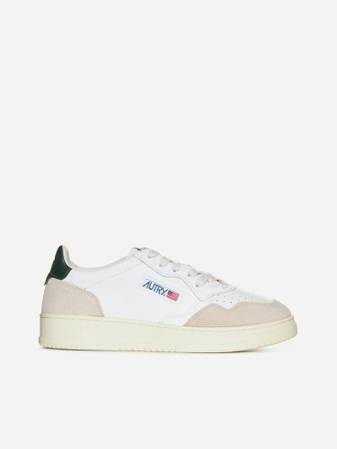 Medalist Leather And Suede Low-top Sneakers - Autry - Modalova