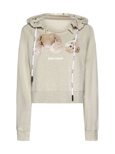 Palm Angels Printed Hoodie - Palm Angels - Modalova