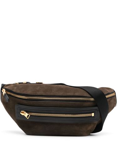 Suede And Smooth Calf Leather Buckley Belt Bag - Tom Ford - Modalova