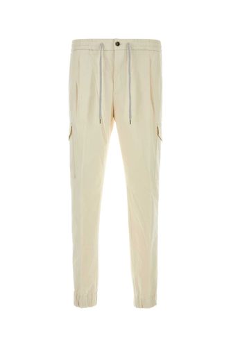 PT Torino Ivory Stretch Cotton Pant - PT Torino - Modalova