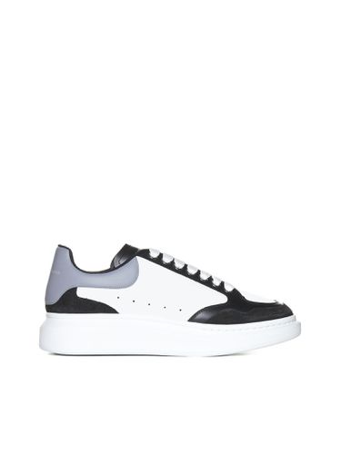 Oversized Leather Sneakers - Alexander McQueen - Modalova