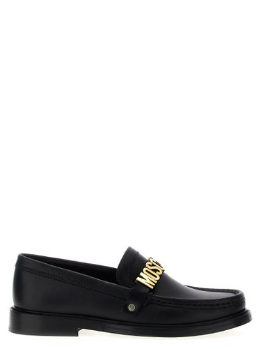 Moschino lettering Loafers - Moschino - Modalova