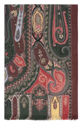 Etro Cashmere And Silk Blend Scarf - Etro - Modalova