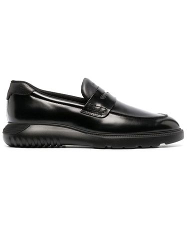 Hogan Flat Shoes Black - Hogan - Modalova
