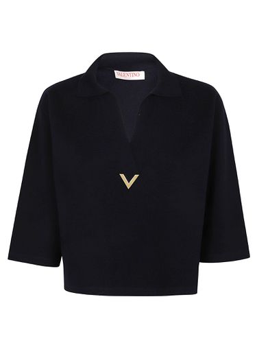 Wool Solid Sweater - Valentino Garavani - Modalova