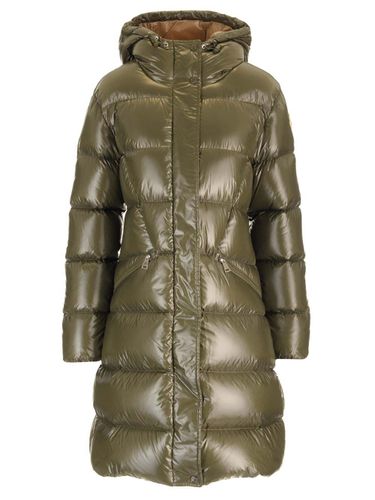 Moncler bellevue Long Down Jacket - Moncler - Modalova