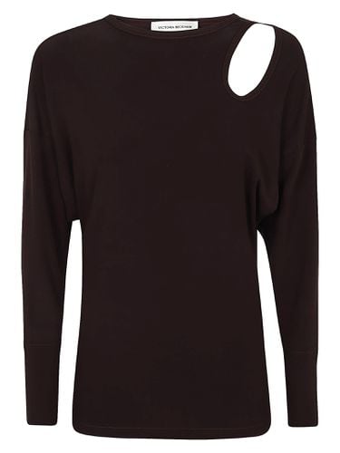 Twist Detail Jersey Top - Victoria Beckham - Modalova