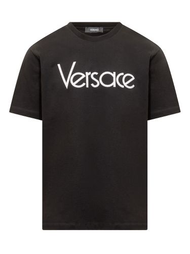 T-shirt With 1978 Re-edition Logo - Versace - Modalova