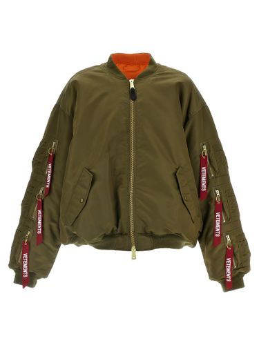 Alpha Industries Edition Reversible Bomber Jacket - VETEMENTS - Modalova