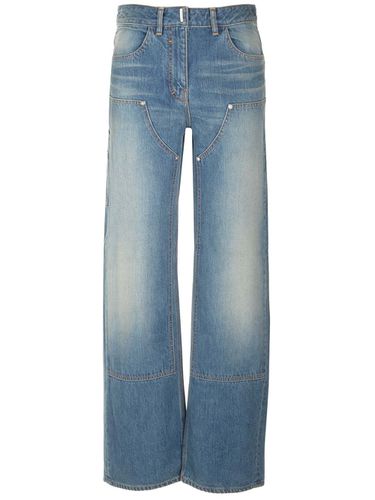 Wide Jeans With Appliquu00e9s - Givenchy - Modalova