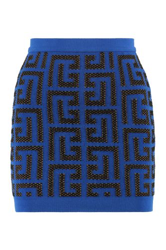 Balmain Knitted Mini Skirt - Balmain - Modalova