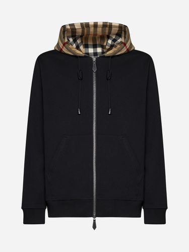 Samuel Cotton Zip-up Hoodie - Burberry - Modalova