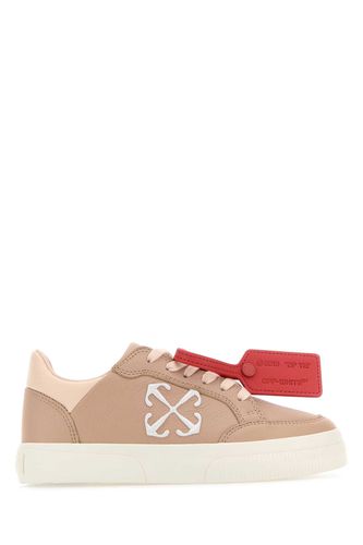 Powder Pink Leather New Low Vulcanized Sneakers - Off-White - Modalova