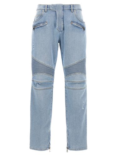 Balmain biker Jeans - Balmain - Modalova