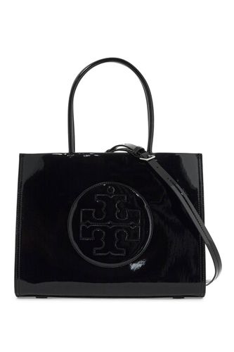 Ella Bio Patent Small Shopping Bag - Tory Burch - Modalova