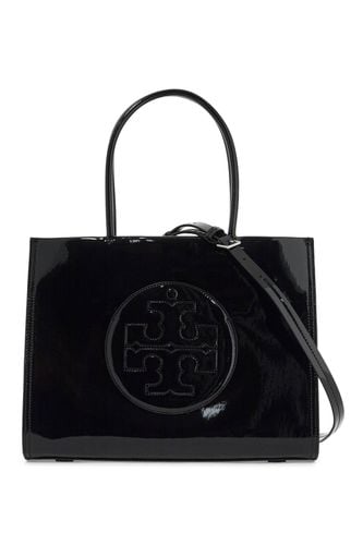 Ella Bio Patent Small Shopping Bag - Tory Burch - Modalova