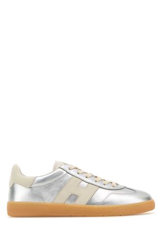 Silver Leather Hogan Cool Sneakers - Hogan - Modalova