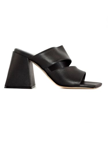 Vic Matié Black Leather Sandal - Vic Matié - Modalova