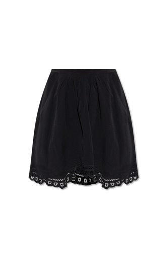 Embroidered-trimmed Mini Skirt - Marant Étoile - Modalova