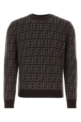 Fendi Embroidered Cashmere Sweater - Fendi - Modalova