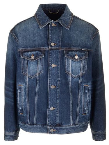 Dolce & Gabbana Blue Denim Jacket - Dolce & Gabbana - Modalova