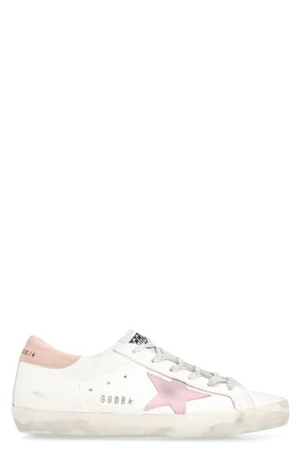 Super-star Leather Low-top Sneakers - Golden Goose - Modalova