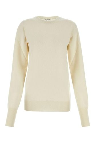 Jil Sander Ivory Cashmere Sweater - Jil Sander - Modalova