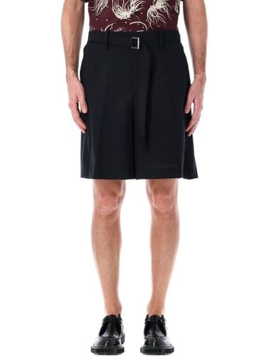 Sacai Pleated Shorts - Sacai - Modalova