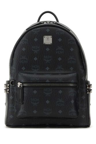 Printed Canvas Small Stark Backpack - MCM - Modalova