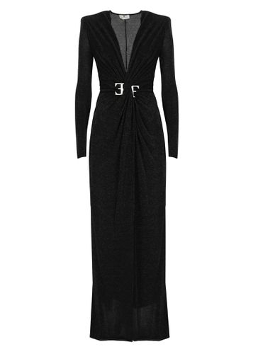 Red Carpet V-neck Dress - Elisabetta Franchi - Modalova