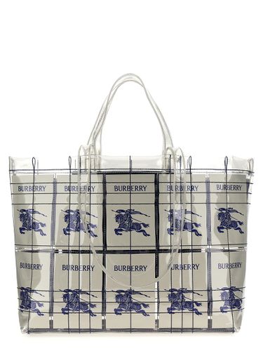 Burberry ekd Label Shopping Bag - Burberry - Modalova