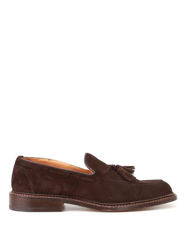 Elton Tassel Loafer Castorino Suede - Tricker's - Modalova