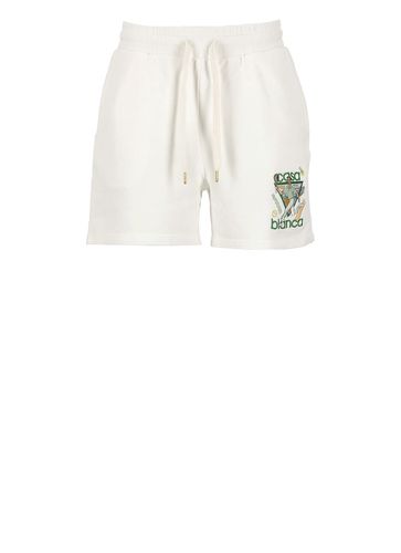 Casablanca Cotton Shorts - Casablanca - Modalova