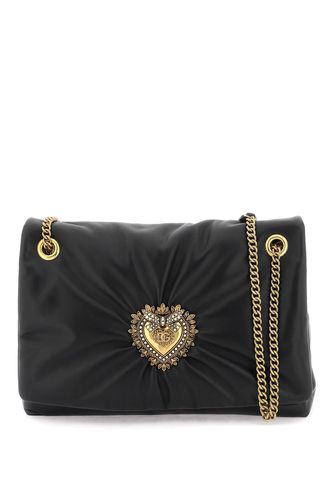 Devotion Large Shoulder Bag In Nappa Leather - Dolce & Gabbana - Modalova