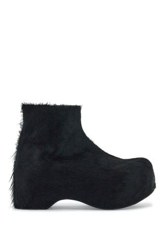 Long-haired Chunky Ankle Boots - Marni - Modalova