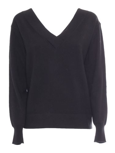 Parosh Black Lime Sweater - Parosh - Modalova