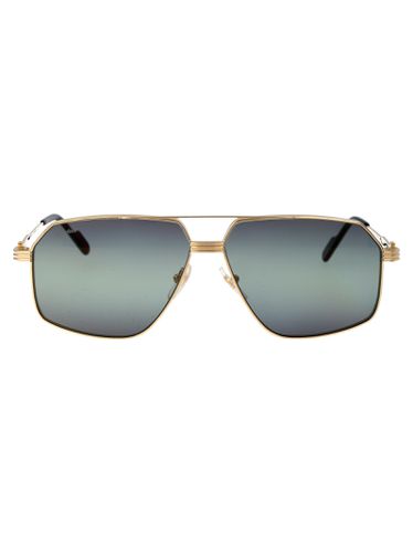 Cartier Eyewear Ct0270s Sunglasses - Cartier Eyewear - Modalova