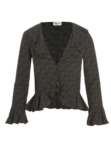 Ruffle-trim Long-sleeved Blouse - Saint Laurent - Modalova