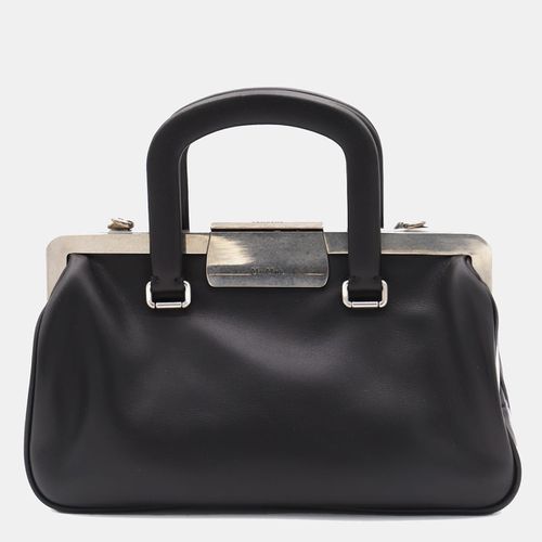 Calf Leather Top Handle Bag - Max Mara - Modalova