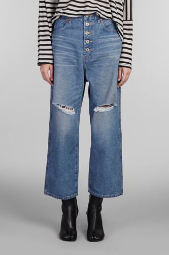 Junya Watanabe Jeans In Blue Cotton - Junya Watanabe - Modalova