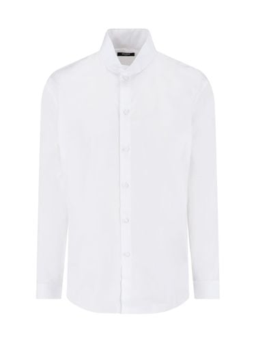 Balmain Shirt In White Cotton - Balmain - Modalova